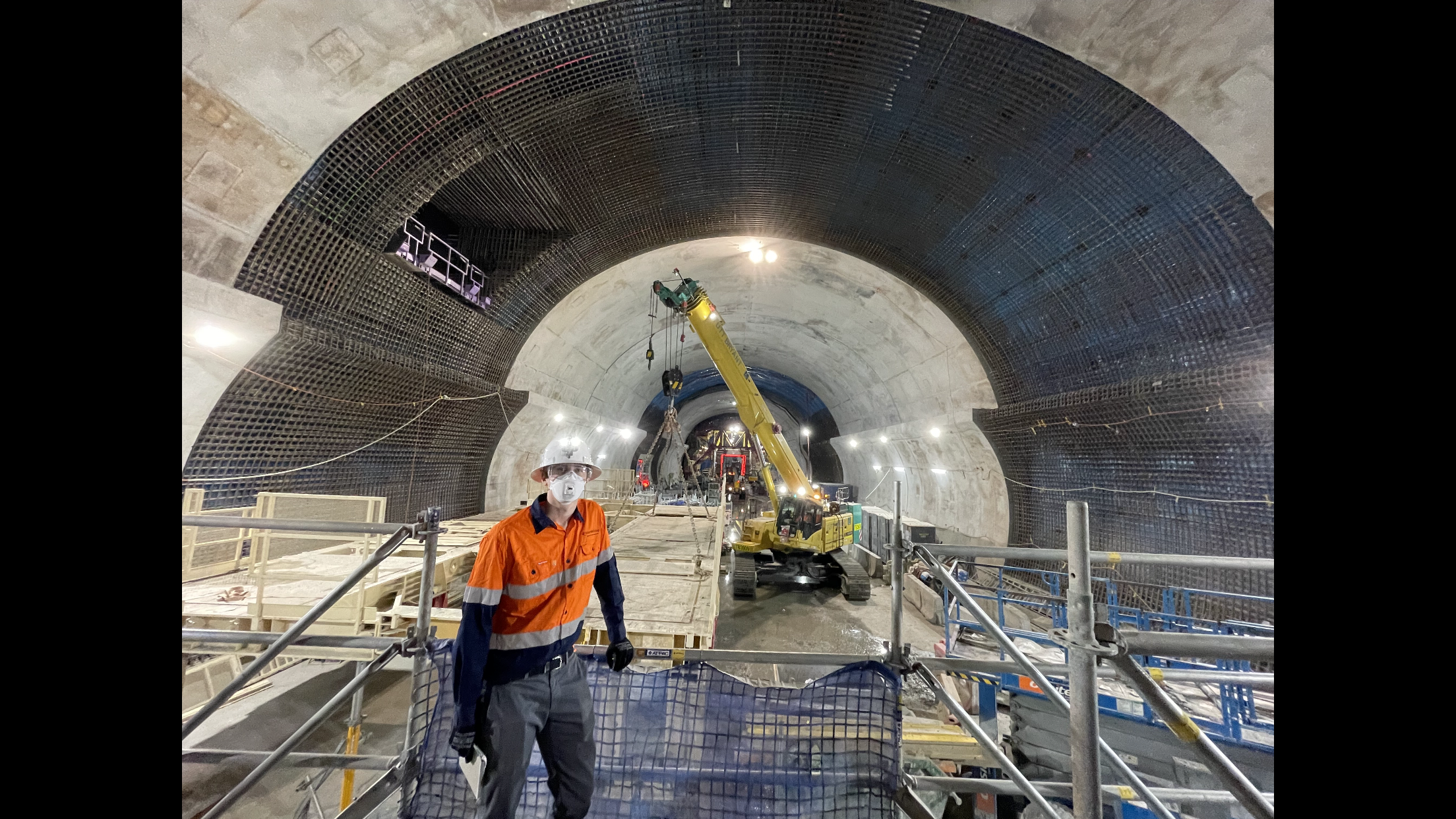 Woolloongabba Underground Station construction