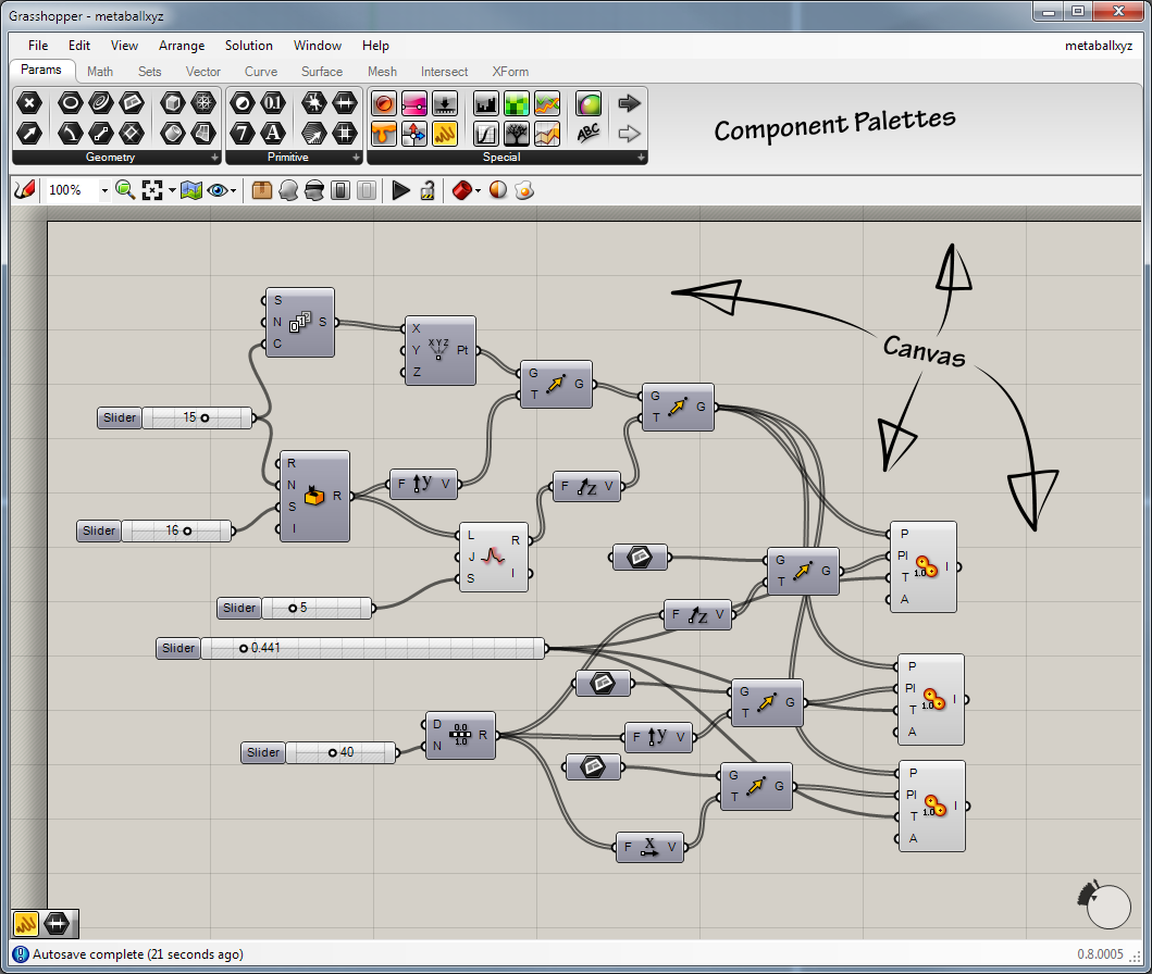 Automation tooling screenshot